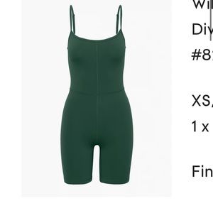 Aritzia divinity romper NWOT